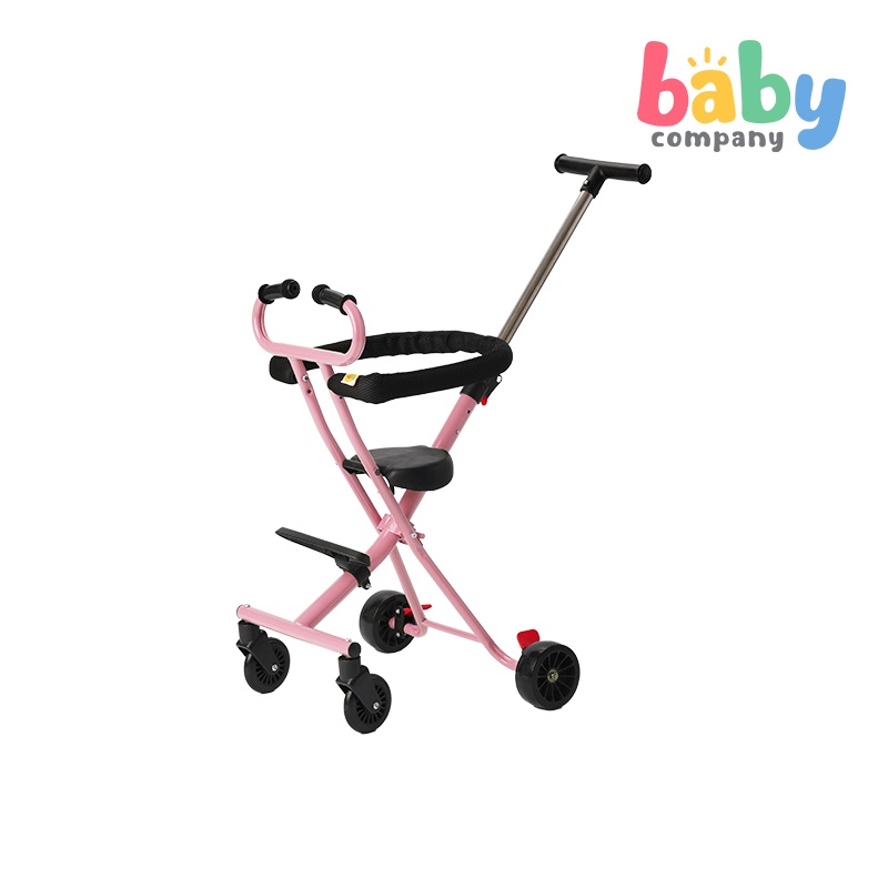 Baby Company Foldable Stroller – Pink