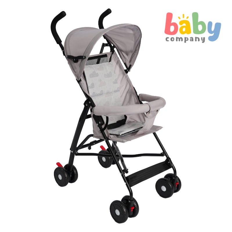 Baby Company Umbrella Stroller – Gray Cloud
