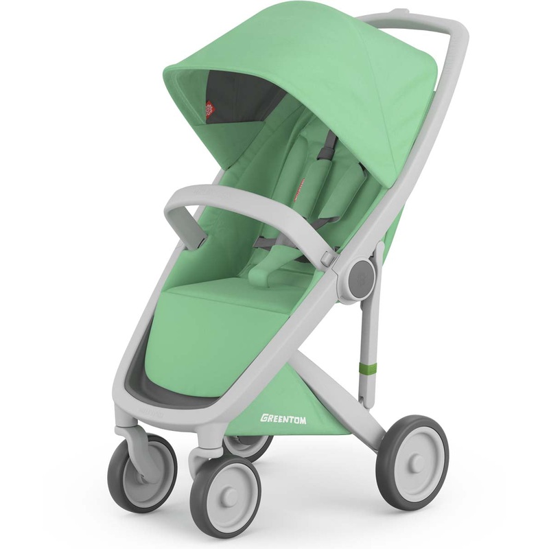 Greentom Classic Stroller – Grey/Mint