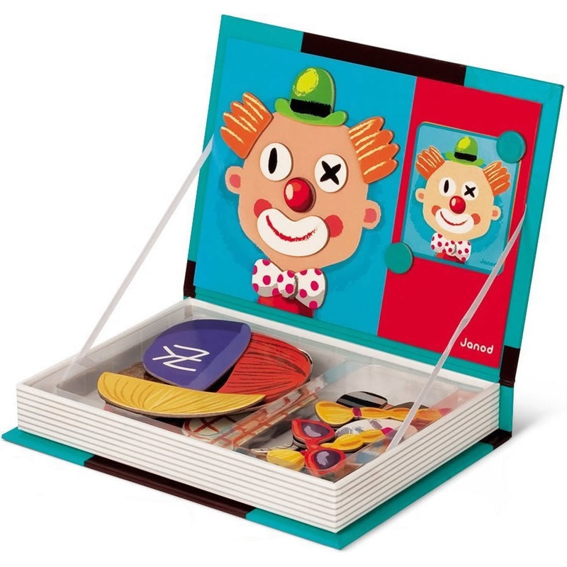Janod Magnetibook Crazy Face