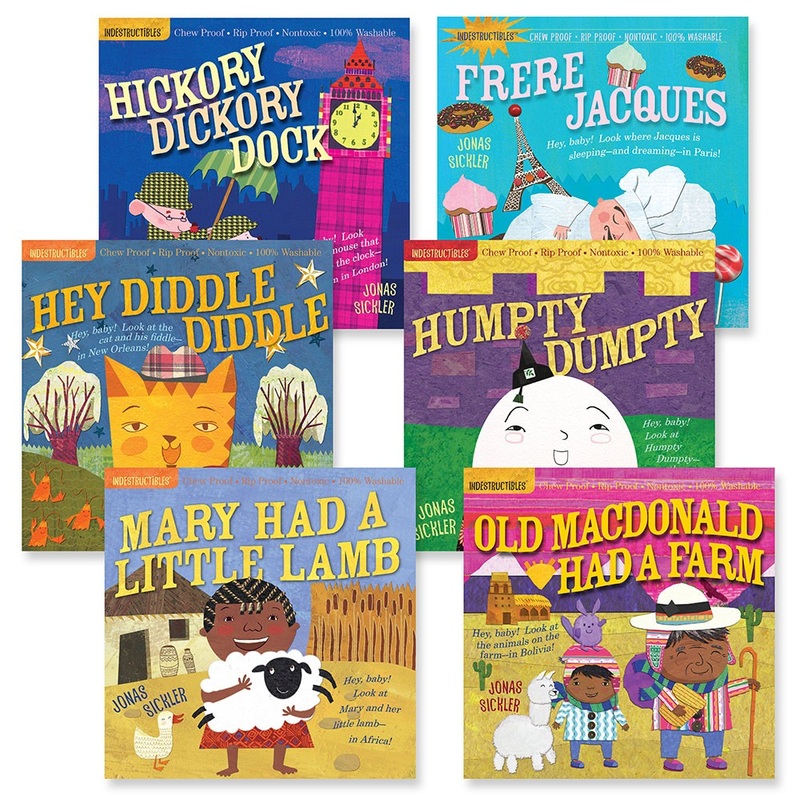 Wordless Nursery Rhyme Indestructibles Book Set