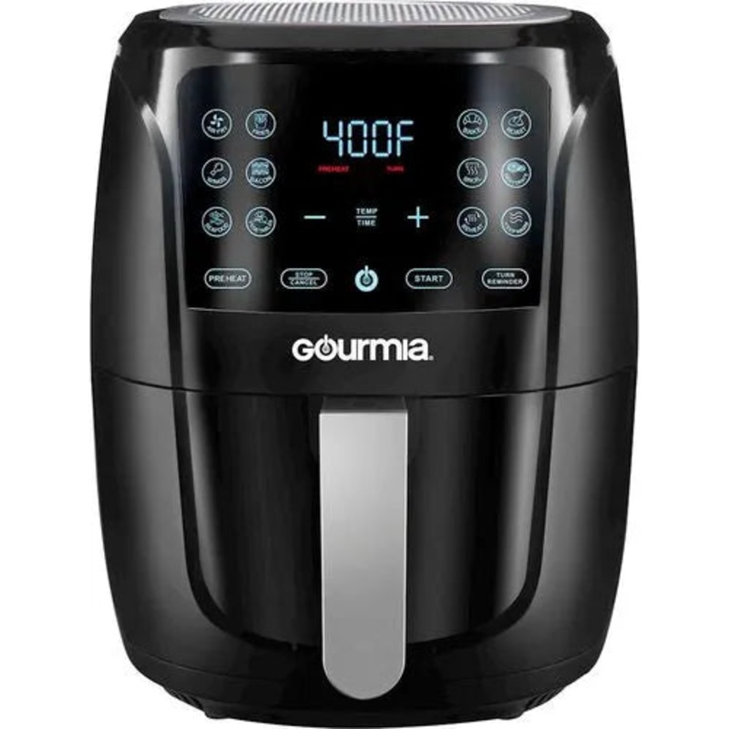 6-Qt Digital Air Fryer with Guided Cooking, Black GAF686, New, 13.2 H