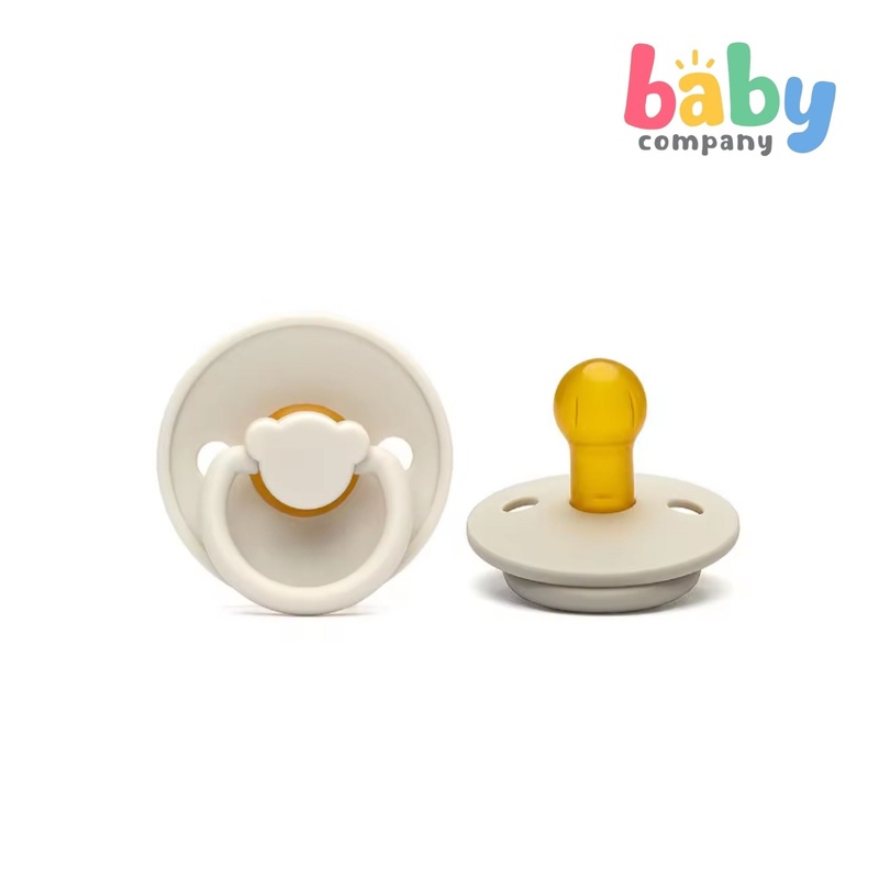 Erduo Baby Pacifier Stage 1 – Teddy Bear, Beige