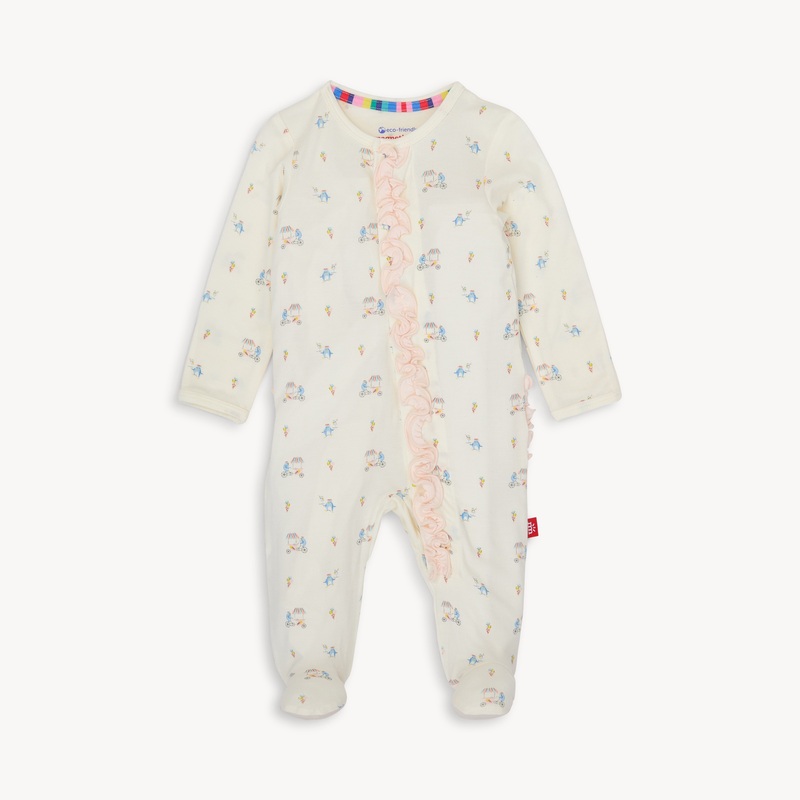 Magnetic Ruffle Footie – Penguin Pints