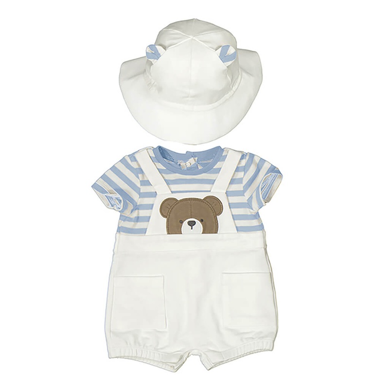 MYL Dungaree with Hat Set