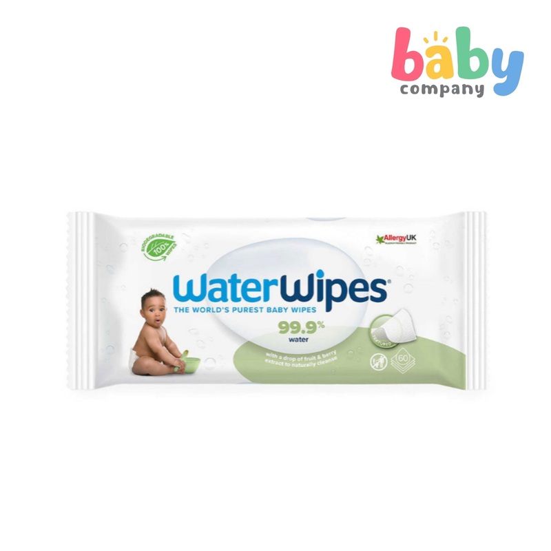 Waterwipes Biodegradable Soapberry Baby Wipes – 60 sheets