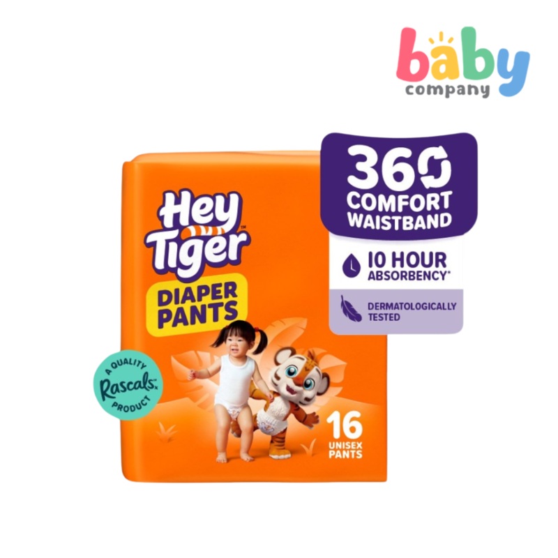 Hey Tiger Active Diaper Pants, Convenience Pack – XL 12 pads