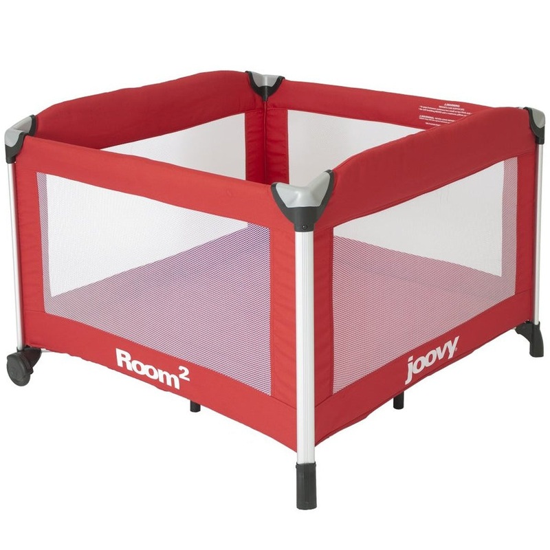 Joovy Room2 Portable Playard in Red