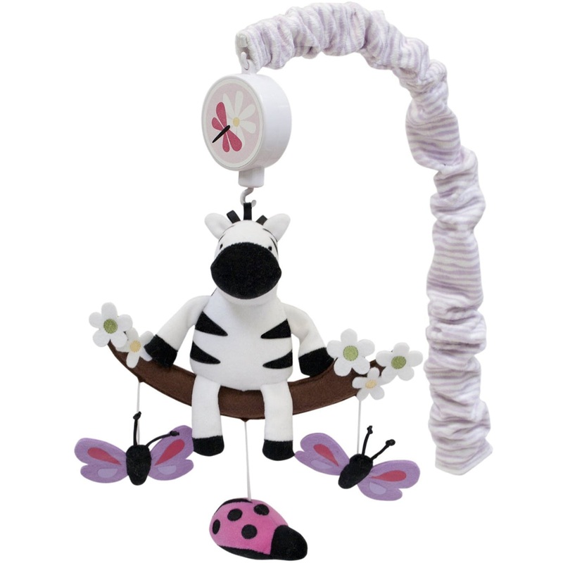 Lambs & Ivy Ladybug Jungle Musical Mobile