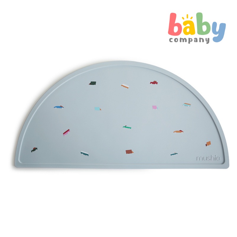 Mushie Silicone Mat – Retro Cars