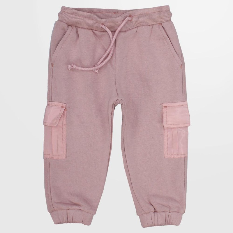 Pink Fleeced Sweatpants