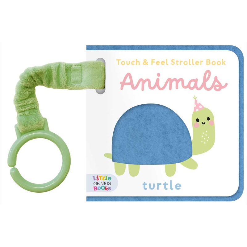 Touch & Feel Stroller Book – Animals By Little Genius Books