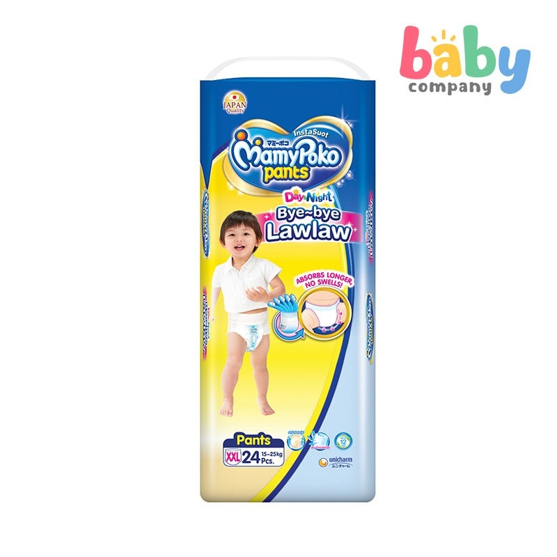 (Buy 1, Take 1) MamyPoko Instasuot Pants XXL, Jumbo Pack – 24 Pads