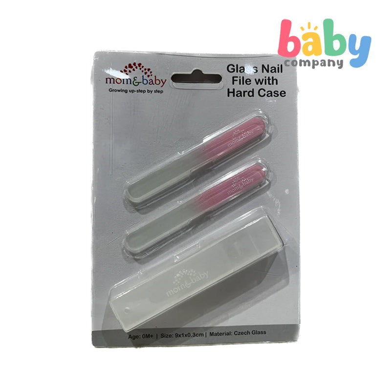 Mom & Baby 2-Pack Glass Nail File For Babies – Pink