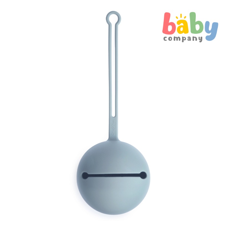 Mushie Pacifier Case – Powder Blue