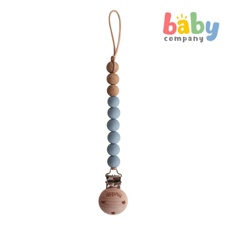 Mushie Pacifier Clips Eva – Cloud