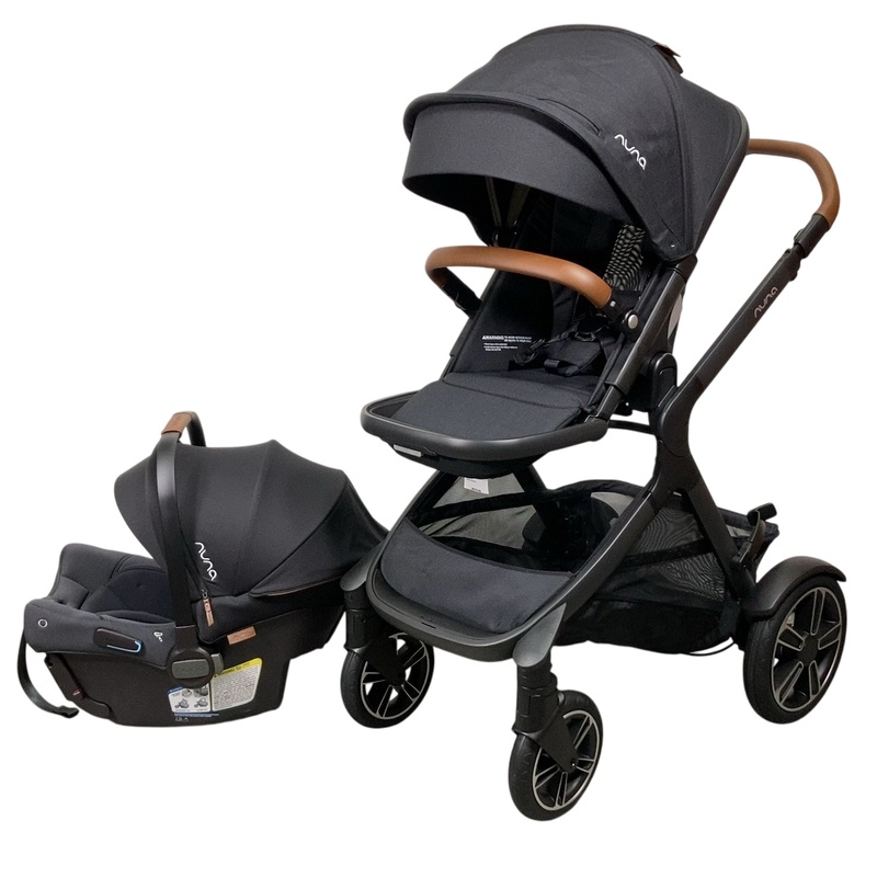 Nuna Demi Next + Pipa Urbn Travel System, Caviar, 2024