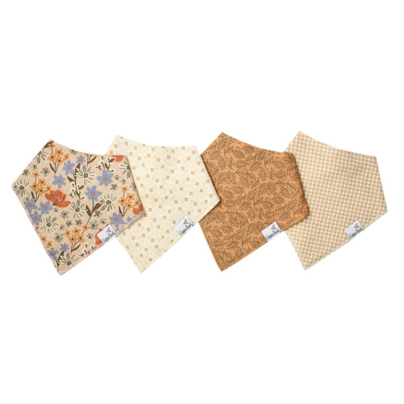 Copper Pearl Bandana Bib Set- Eden