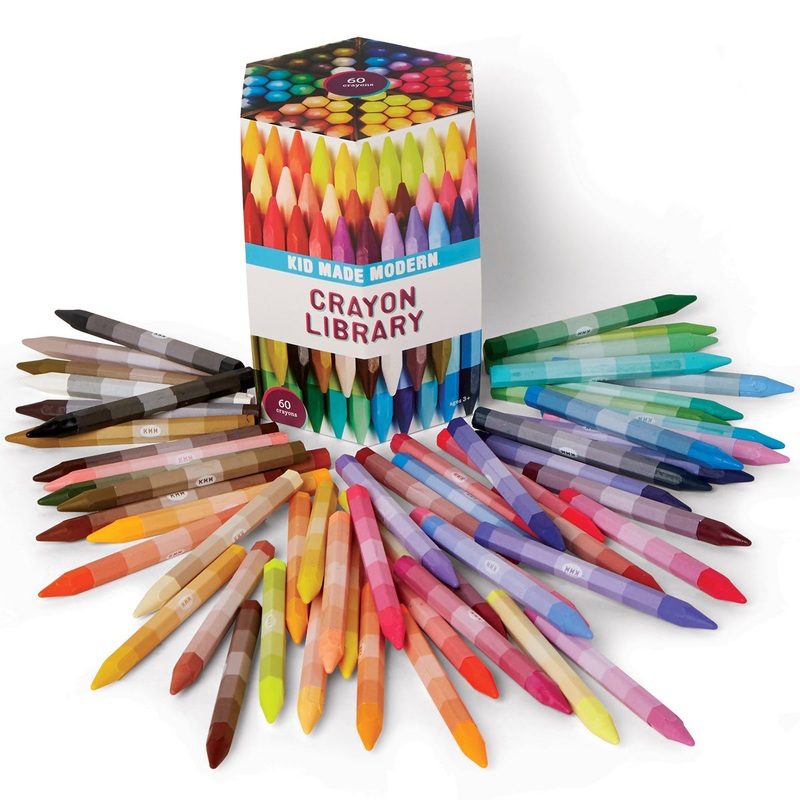 Kid Made Modern Crayon Library (Set of 60)