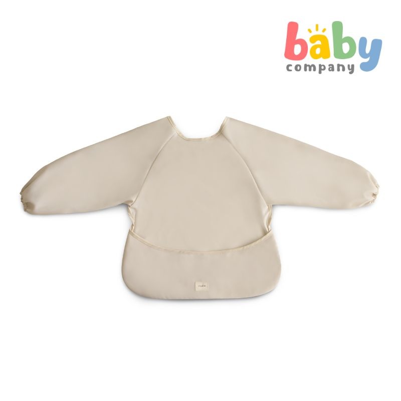 Mushie Long Sleeve Bib – Fog