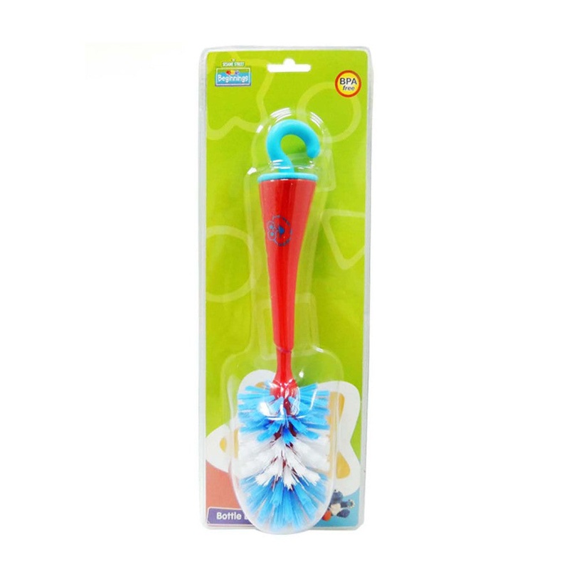 Sesame Beginnings Feeding Bottle Brush Blue