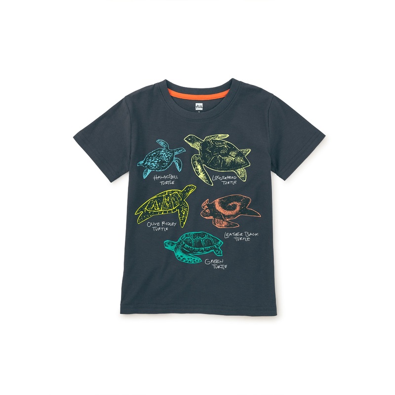 Tea Collection Turtle Discovery Graphic Tee