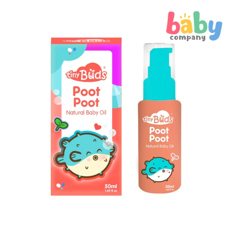 Tiny Buds Calm Tummies Baby Massage Oil 50ml
