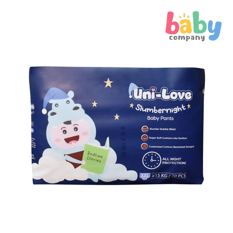 Uni-Love Slumbernight Baby Diaper Pants – XXL, 30 Pads