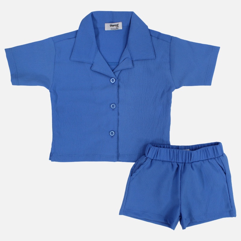 Unisex Baby 2-Piece Outfit Set  Blue