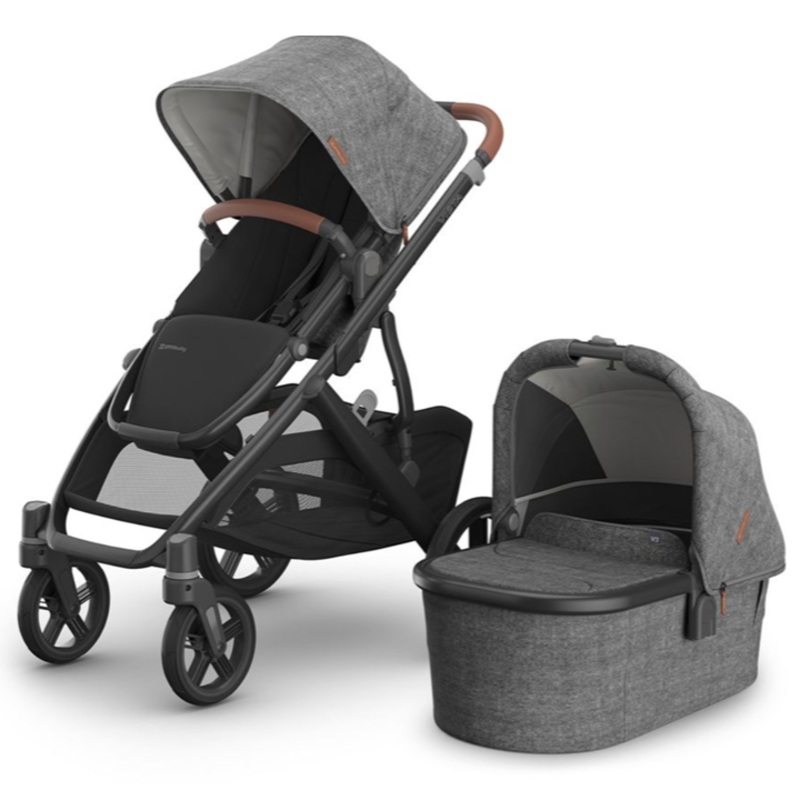 VISTA V3 Stroller + Bassinet  – Greyson