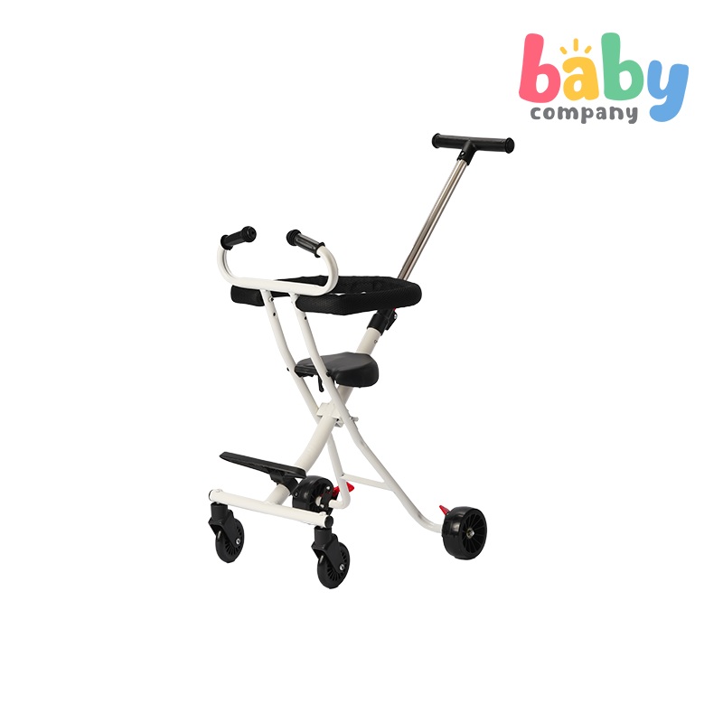 Baby Company Foldable Stroller – White