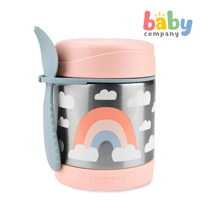 Skip Hop Spark Style Food Jar – Rainbow