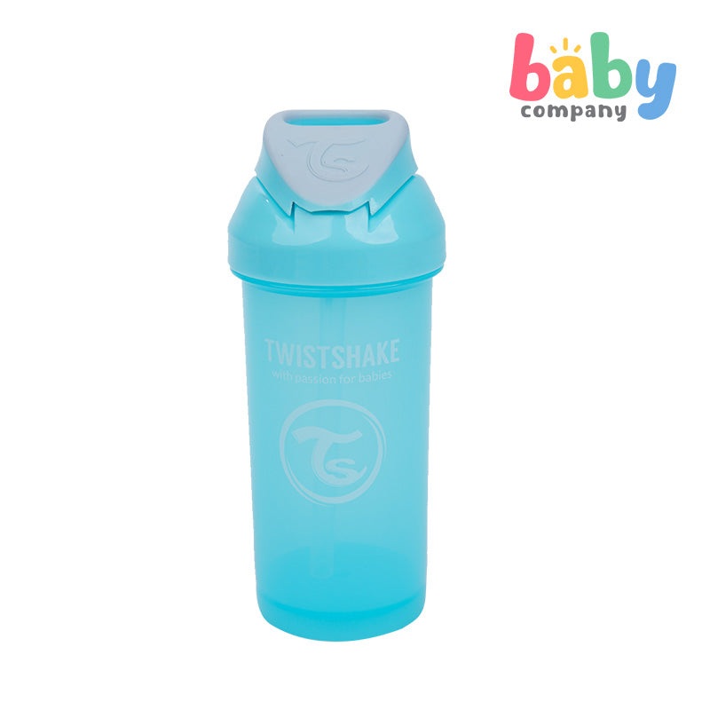 Twistshake Straw Cup 360ml 6+m – Pastel Blue