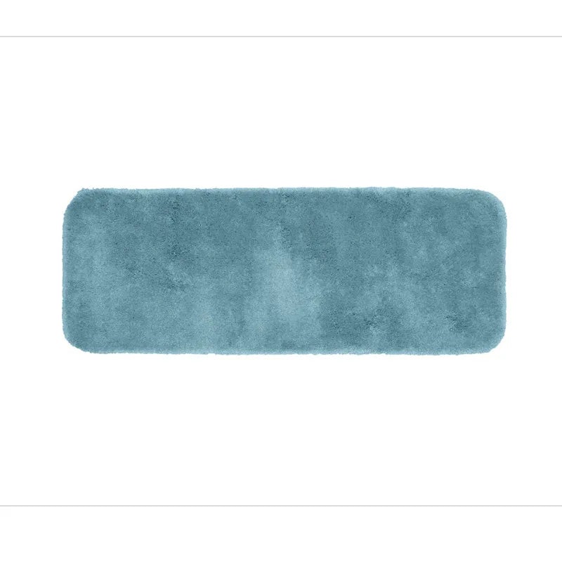 22″x60″ Finest Luxury Ultra Plush Washable Nylon Rug- Basin Blue