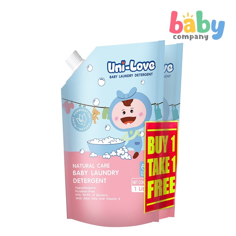 (Buy 1 Take 1) Unilove Baby Laundry Detergent 1L – Powder Scent