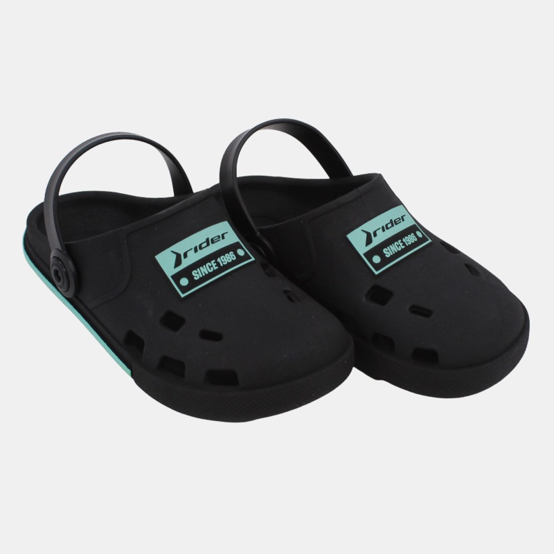 Unisex Rubber Clogs Slippers – Black