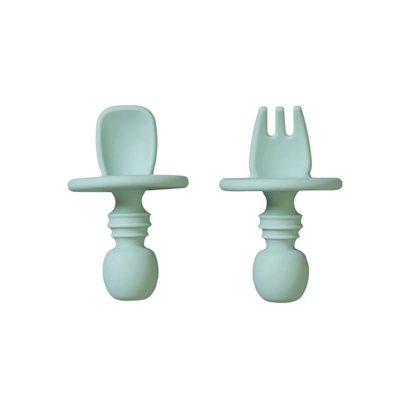 Anti-Choking Initiation Cutlery – Mint