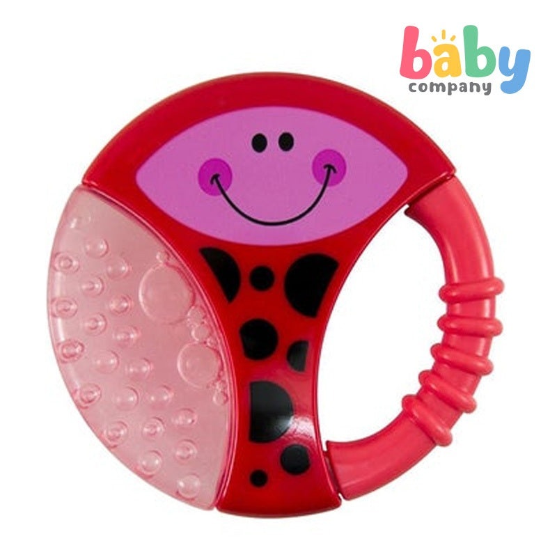 Babyflo Hard & Soft Teether Red