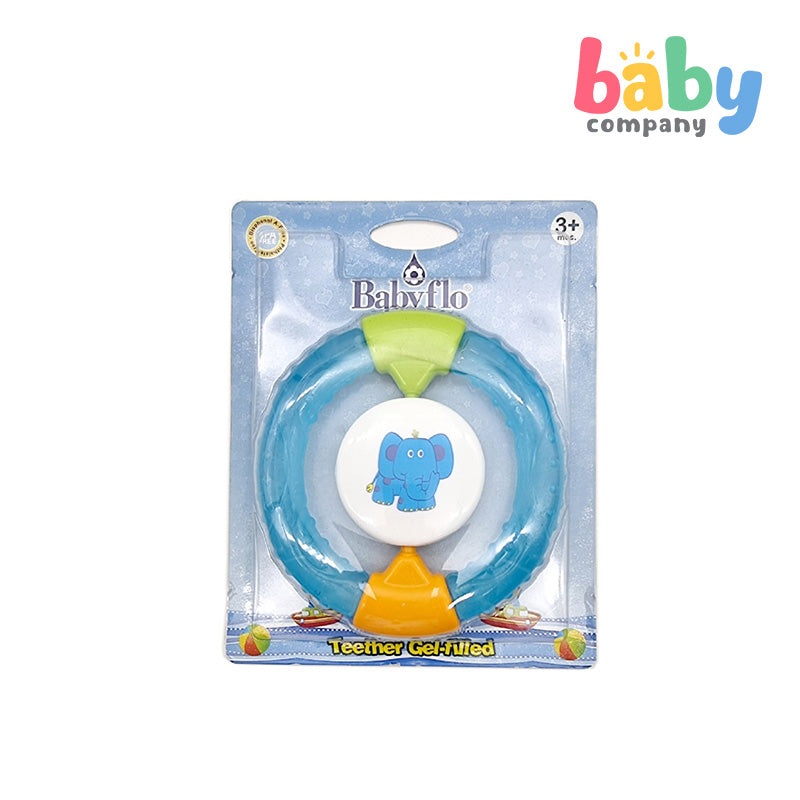 Babyflo Teether Gel-Filled Blue