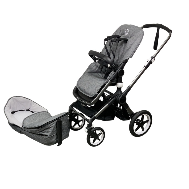 Bugaboo Fox 3 Stroller, 2021, Graphite, Grey Melange
