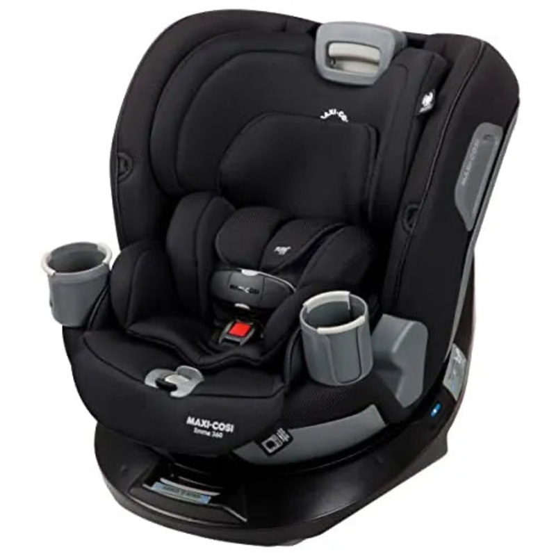 Emme 360 All-in-One Convertible Car Seat – Midnight Black (See Description)