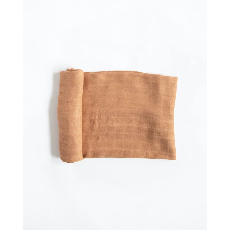 Little Unicorn Deluxe Muslin Single Swaddle – Caramel
