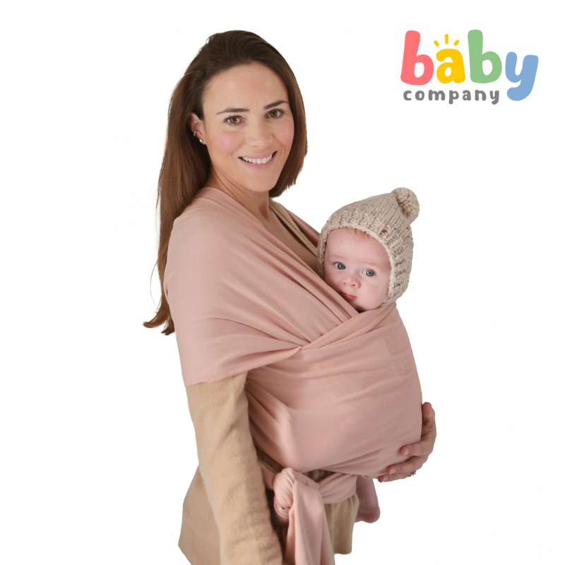 Mushie Baby Carrier Wrap – Blush
