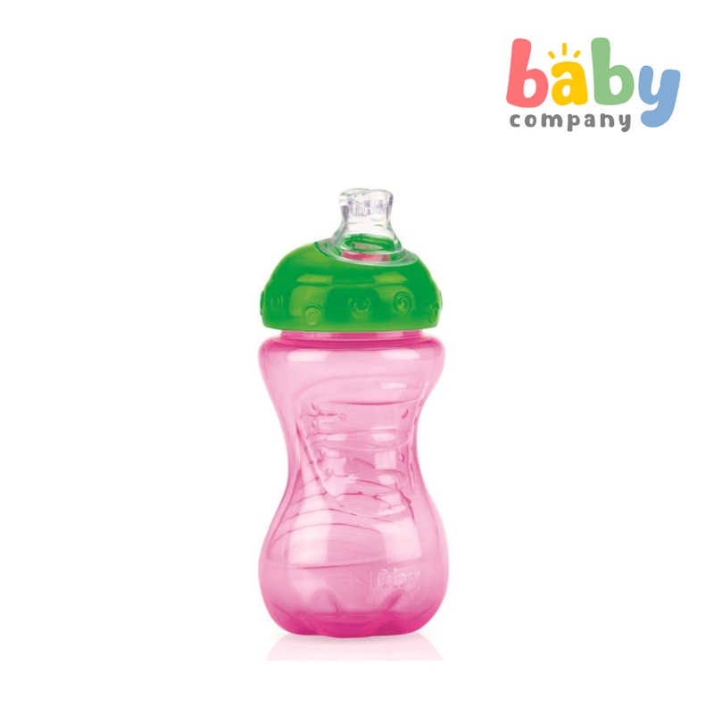 Nuby Clik-It Toddler Spout Cup 6m+ – Pink