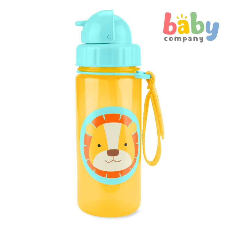 Skip Hop Zoo 13 oz Straw Bottle – Lion