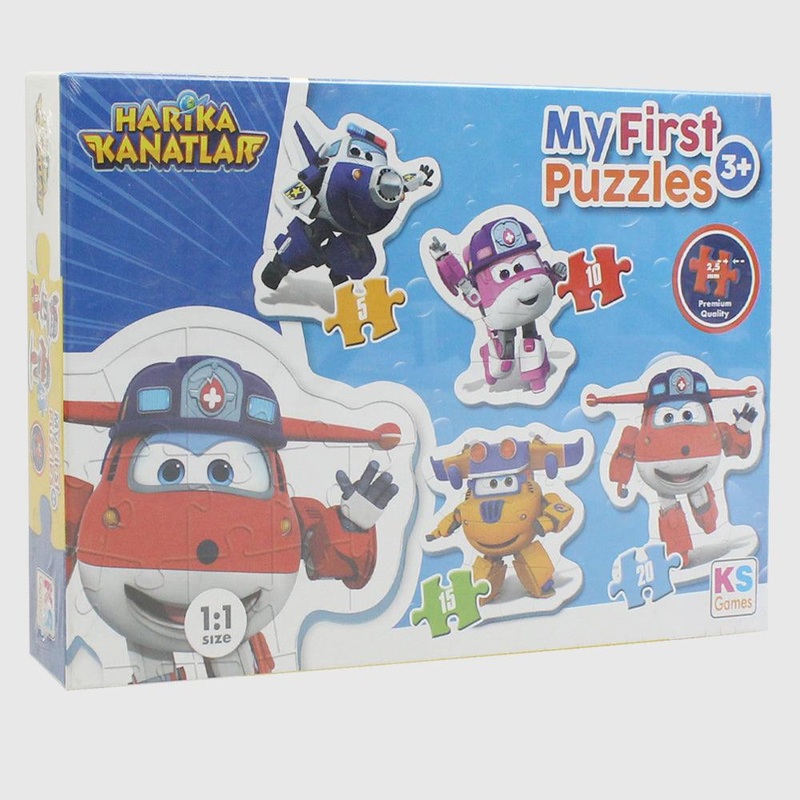 4 In 1 Super Wings First Puzzle