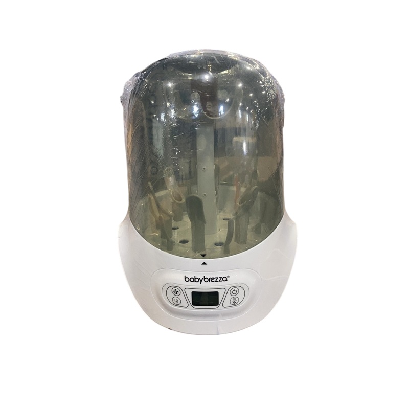 Baby Brezza One Step Baby Bottle Sanitizer and Dryer (Steam Sterilizer), White on White