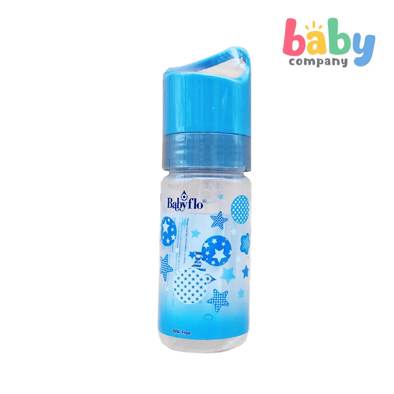 Babyflo Bottle Handy Hood 8oz Blue
