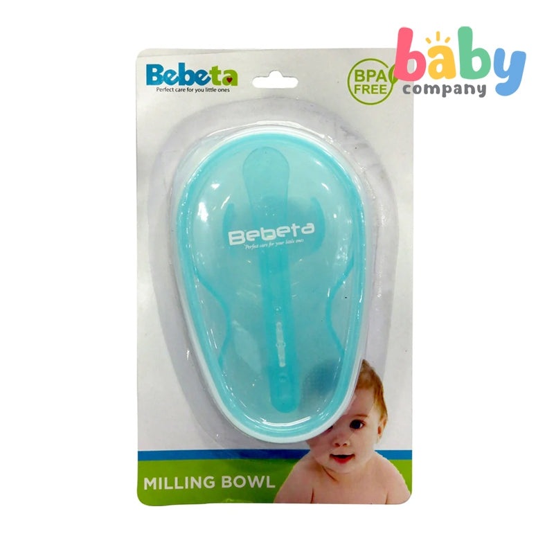 Bebeta Bowl Baby Food Milling Smasher Blue