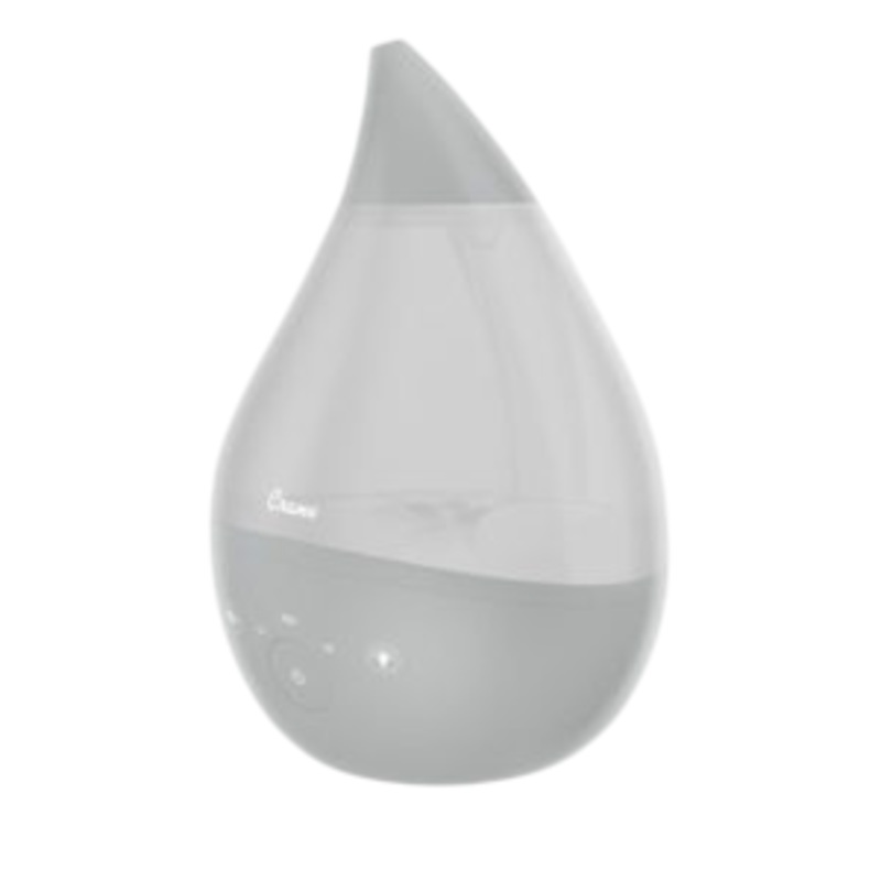 Crane 4-in-1 Drop Ultrasonic Cool Mist Humidifier, Grey